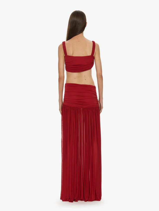 Christopher Esber Orion Seperation Gown - 8 / Red - Dresses