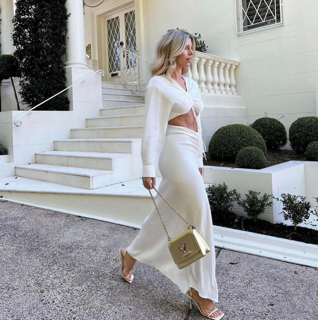 Christopher Esber Ruched Top - 10 / White - Tops