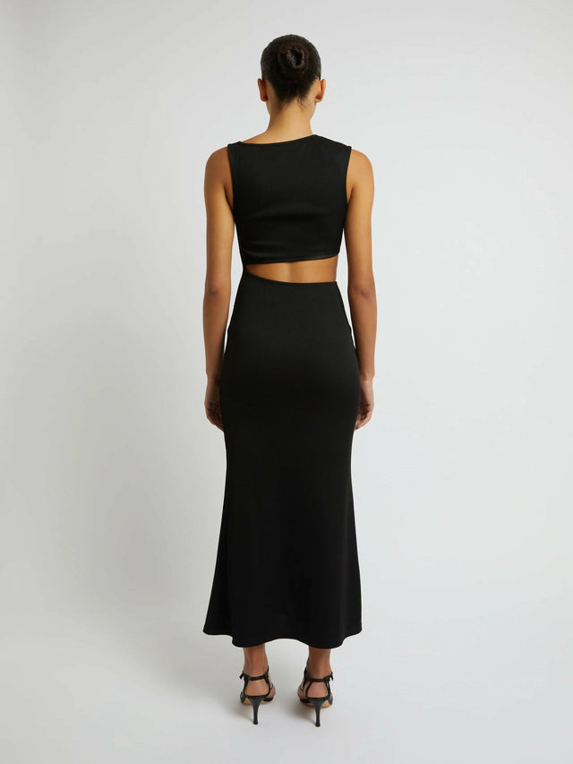 Christopher Esber Serpentine Crystal Stoned Tank Dress Black Size 8 - 8 / Black - Dresses
