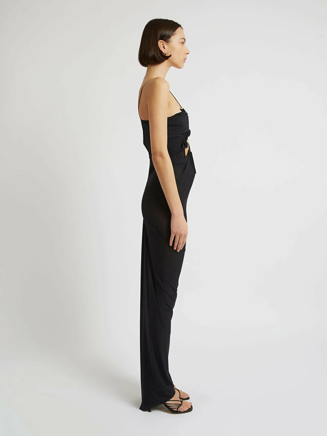 Christopher Esber Venus Molded Gown Black - 8 / Black - Dresses