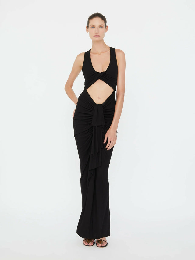 imgi_29_CHRISTOPHER_ESBER_23023338_BLACK_VIVENDA_DRAPE_FRONT_DRESS_006