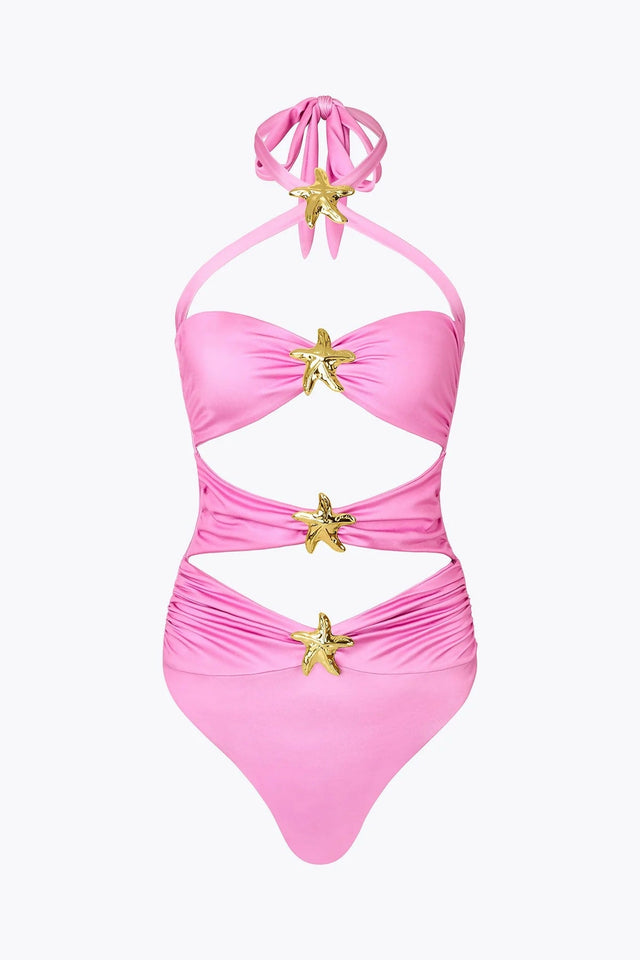 Cin Cin Swim Boheme Pink Diamond Cutout Set - 8 / Pink - Outfit Sets