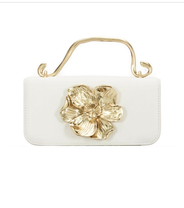 Alessia flower clutch
