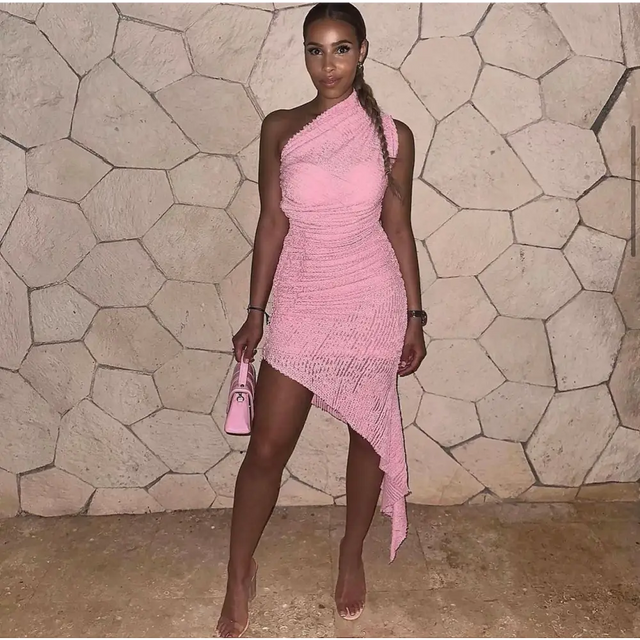Coucoo ‘Pasu’ Piglet Midi - XS / Pink - Dresses