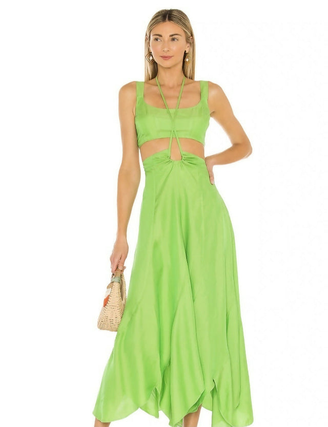 Cult Gaia Eileen - 8 / Green - Dresses