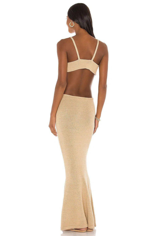 Cult Gaia Serita Knit Dress Dress.