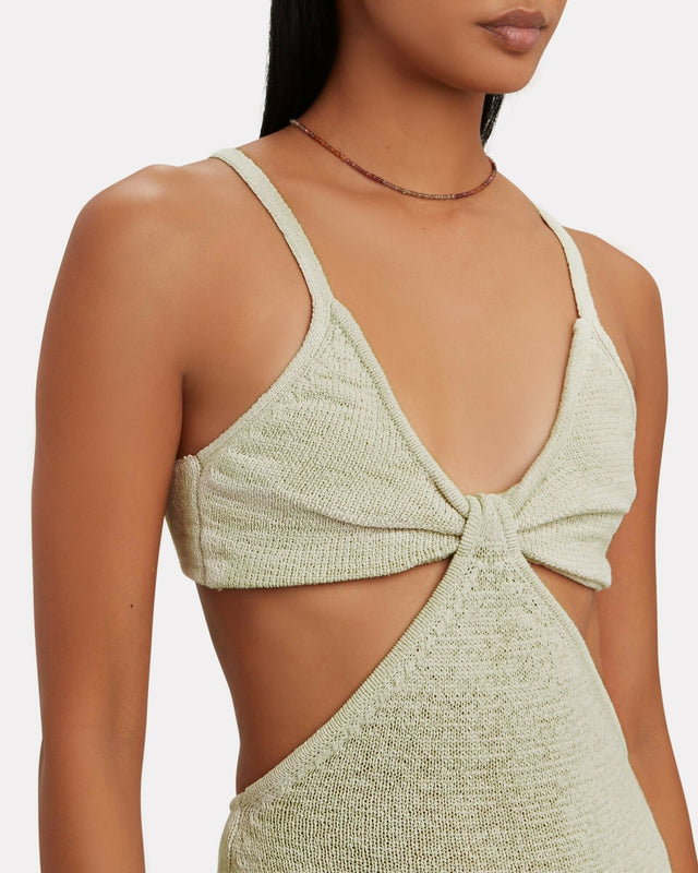 Cult Gaia Serita Maxi Dress - 8 / White - Dresses