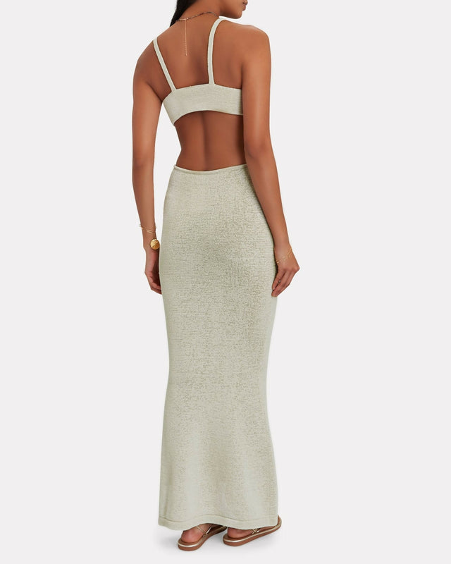 Cult Gaia Serita Maxi Dress - 8 / White - Dresses