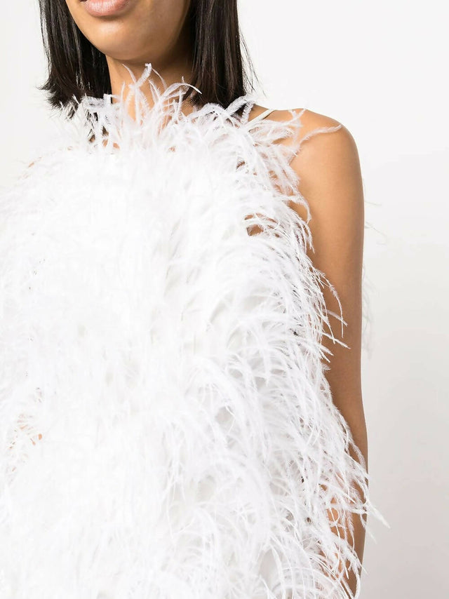 Cult Gaia - Cult Gaia Shannon Feather Dress