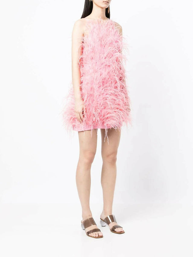 Cult Gaia - Cult Gaia Shannon Feather Dress