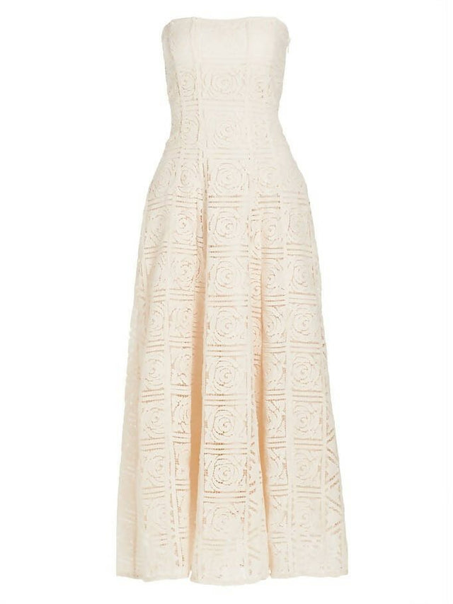 Cult Gaia - Cult Gaia Solia Strapless Dress in Gardenia
