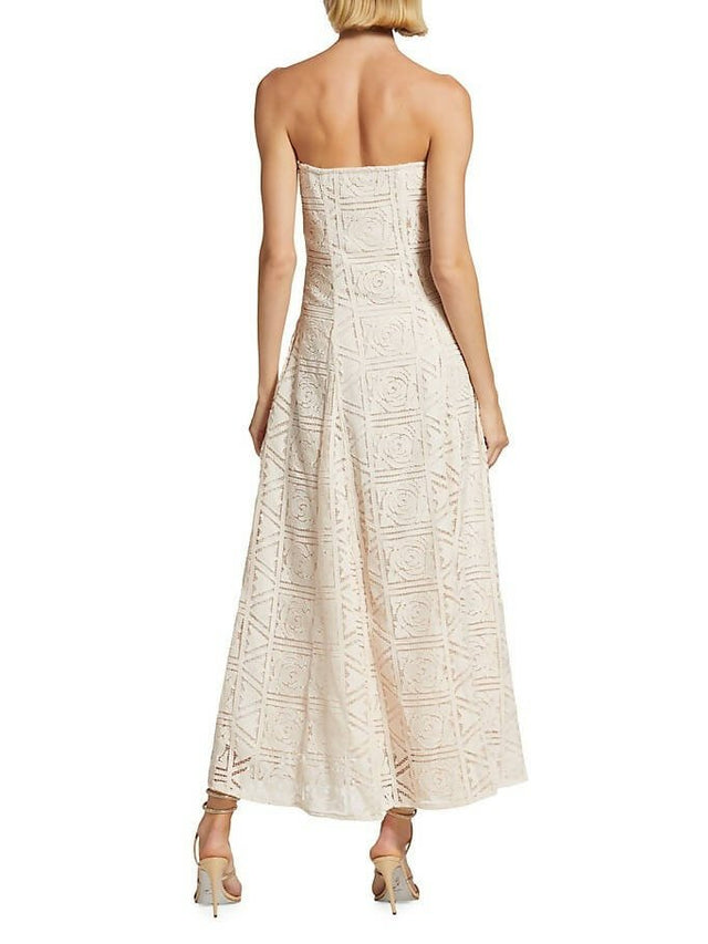 Cult Gaia - Cult Gaia Solia Strapless Dress in Gardenia