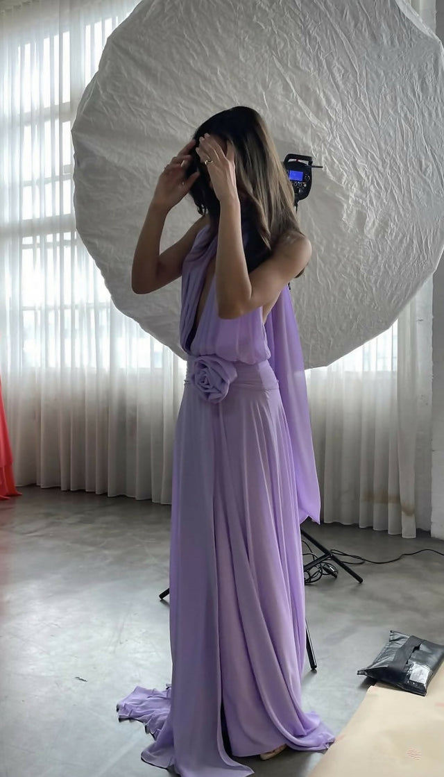 Solaia maxi dress