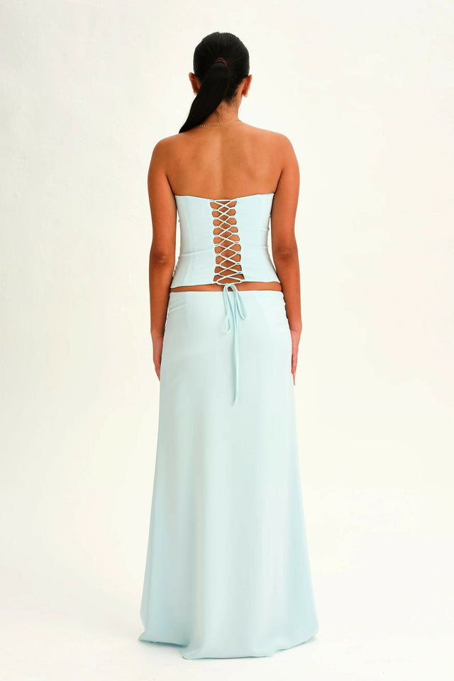 Dear Frankie Charlotte Maxi Skirt & Corset Mist - Outfit Sets