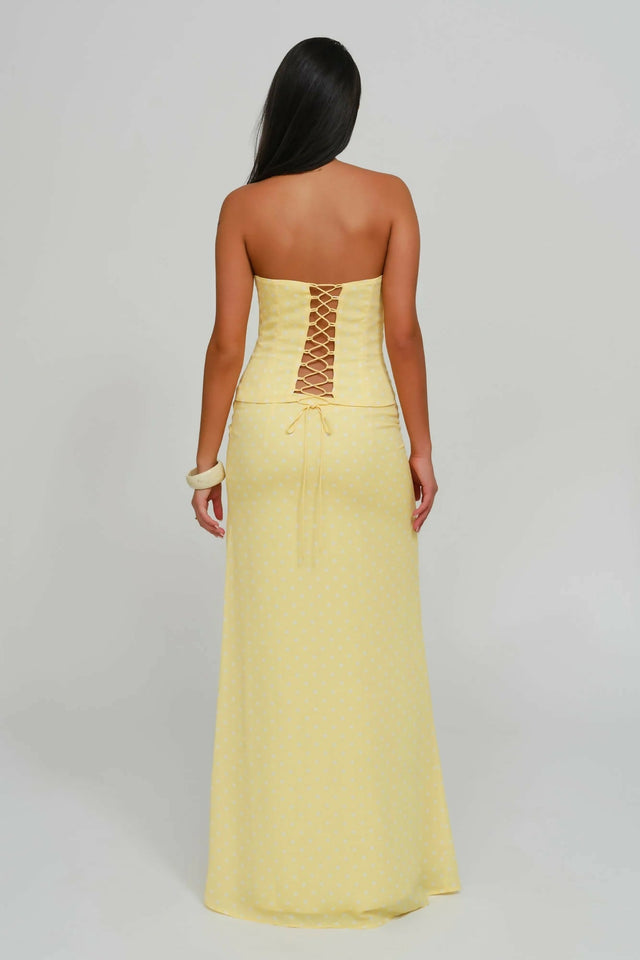 Dear Frankie Charlotte Maxi Skirt & Corset Sorbet - Outfit Sets