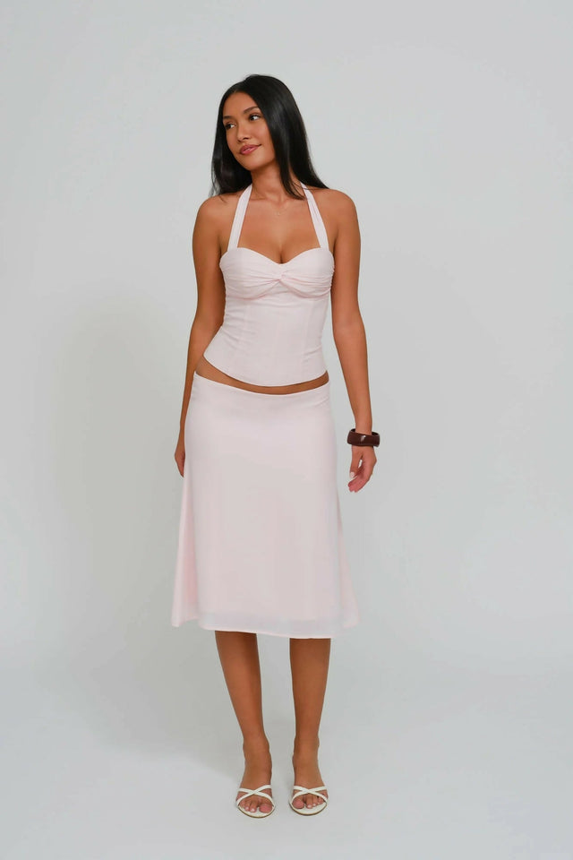 Dear Frankie Saskia Corset and Midi Skirt | Ballerina - Outfit Sets