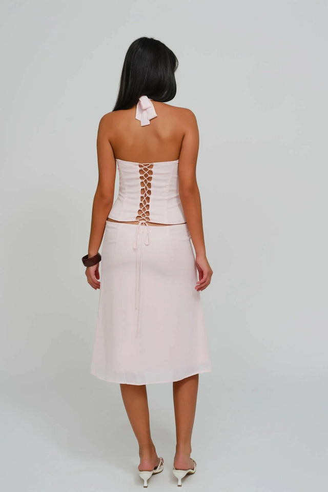 Dear Frankie Saskia Corset and Midi Skirt | Ballerina - Outfit Sets