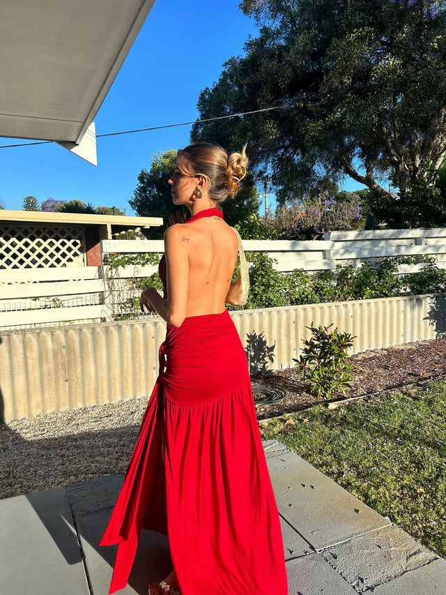 Deconduarte Dakota in Pure Red - 6 / Red - Dresses