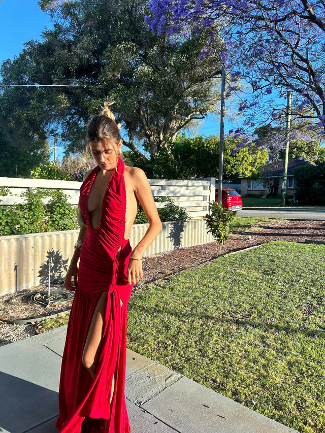 Deconduarte Dakota in Pure Red - 6 / Red - Dresses