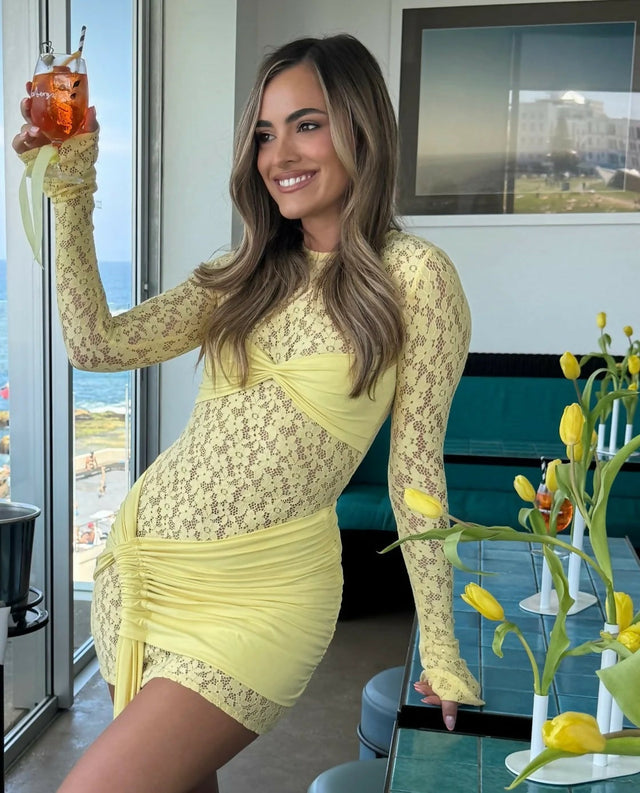 Deconduarte ‘Ortigia’ in Baby Yellow - 8 / Yellow - Dresses