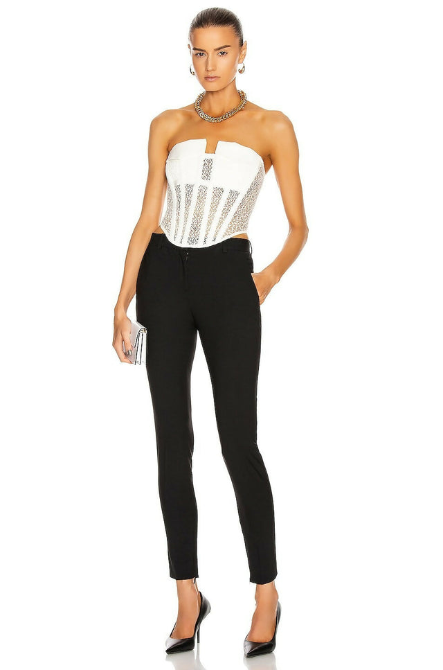 Dion Lee Pocket Corset Top - 8 / White - Corsets
