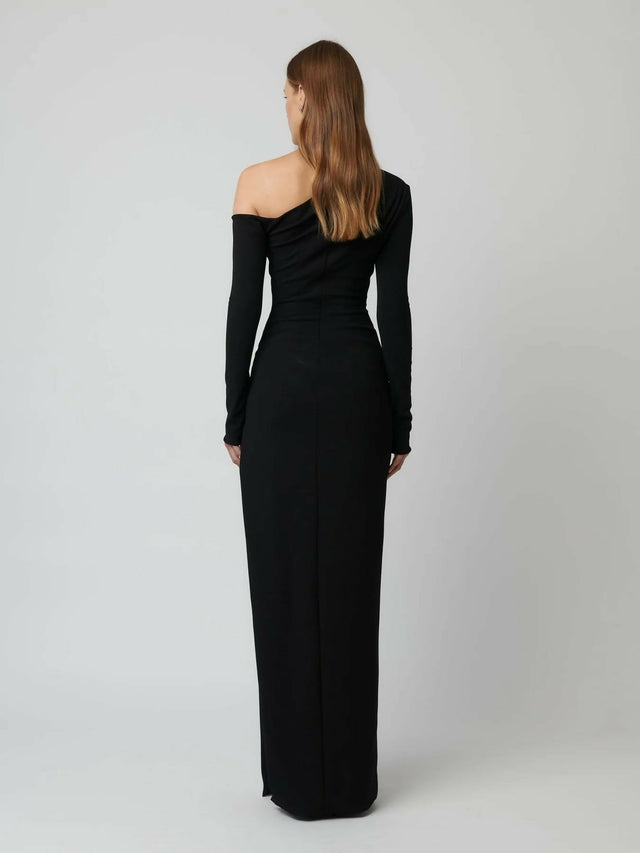 Effie Kats Cayley Gown - 8 / Black - Dresses