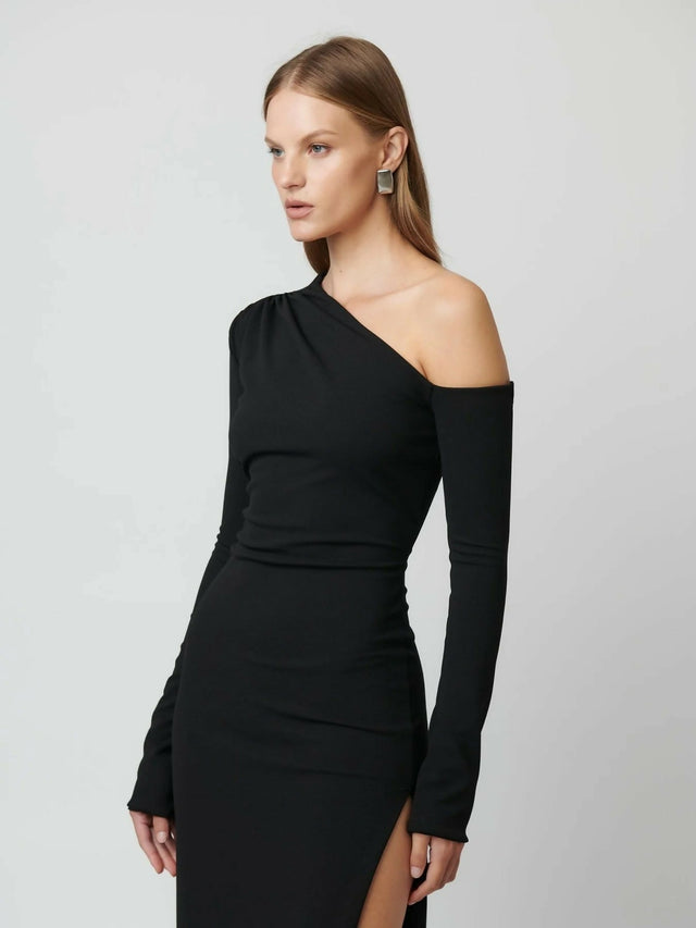Effie Kats Cayley Gown - 8 / Black - Dresses