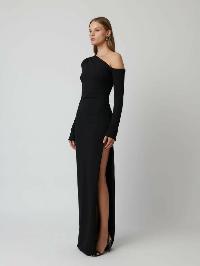 Effie Kats Cayley Gown - 8 / Black - Dresses