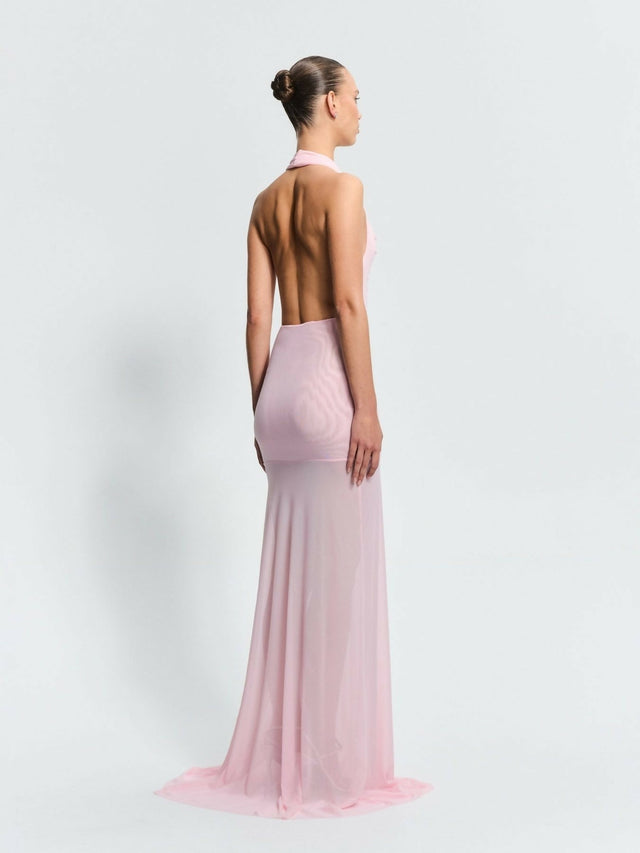 Effie Kats Cleo Gown in Petal Pink - Dresses