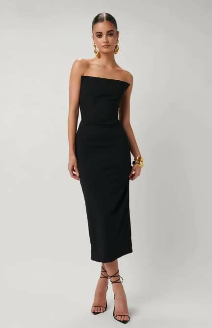 Effie Kats Danna Dress Size 8 - 8 / Black - Dresses