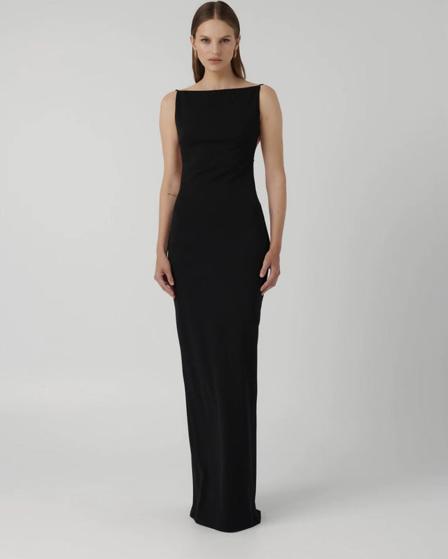 Effie Kats Gabbi Gown Black Size L - 12 / Black - Dresses