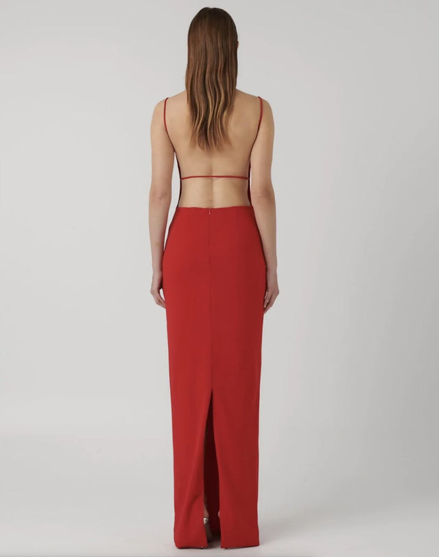 Effie Kats Gabbi Gown Red Size XS S - Dresses