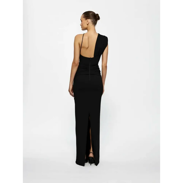 Effie Kats Greer Gown - Black - 8 / Black - Dresses