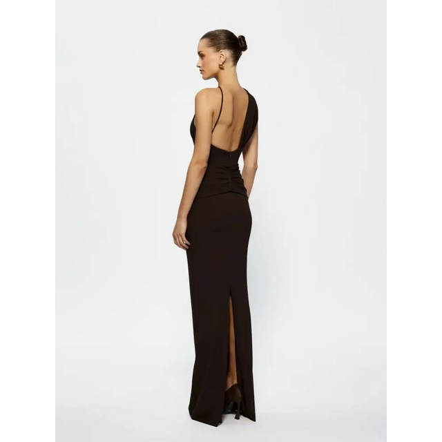 Effie Kats Greer Gown - Chocolate Size 6,8,10 - Dresses