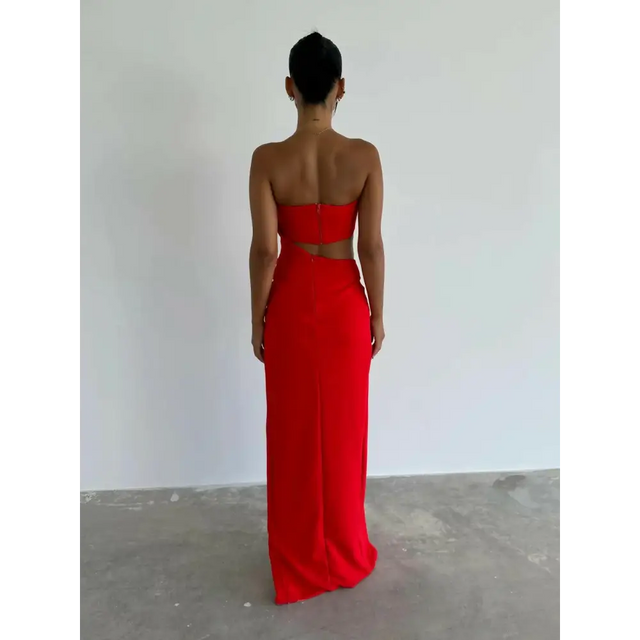 Effie Kats Hall Of Fame Gown - 8 / Red - Dresses
