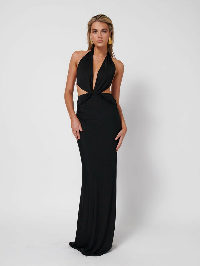 Effie Kats Harper Gown Size 8 - 8 / Black - Dresses