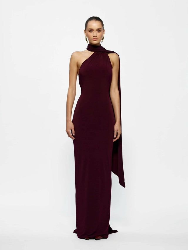 Effie Kats Haven Dress Black Cherry Burgundy Size 8 - 8 / Red - Dresses