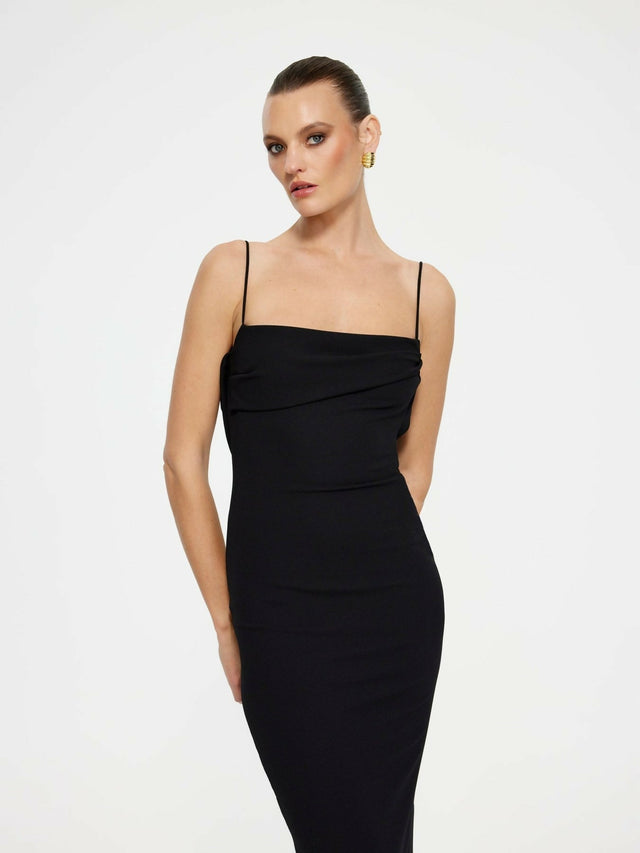 Effie Kats Havilland Gown - 12 / Black - Dresses
