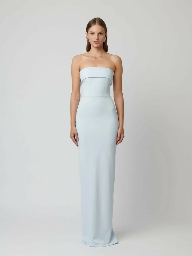 Effie Kats Monroe Gown Ice Blue - 6 / Blue - Dresses