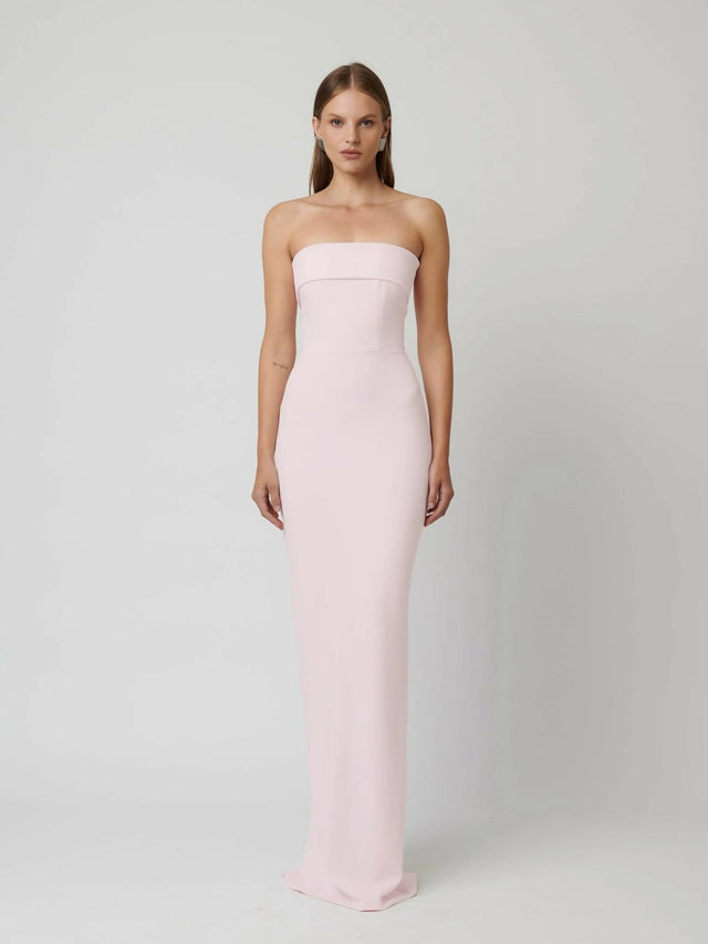 Effie Kats Monroe Gown Ice Pink - 8 / Pink - Dresses