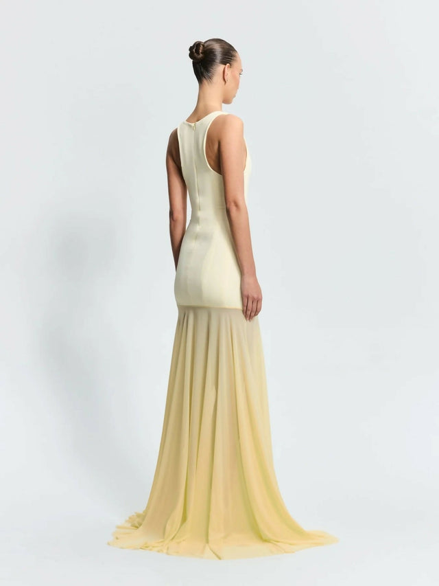 Effie Kats Odessa Gown in Lemon - Dresses