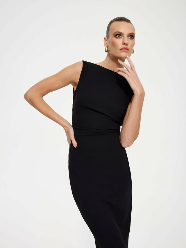 Effie Kats Verona Black - 8 / Black - Dresses