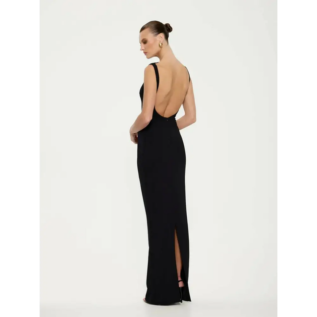 Effie Kats Verona Gown Black - Dresses