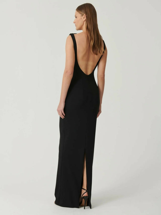 Effie Kats Verona Gown Black Size XS / 6 - 6 / Black - Dresses