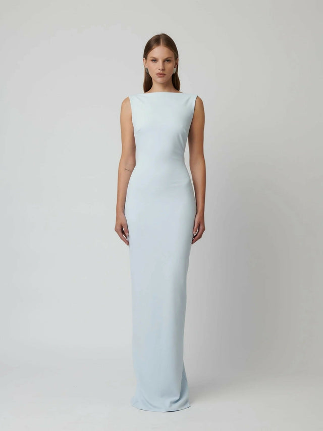 Effie Kats Verona Gown Ice Blue - 8 / Blue - Dresses