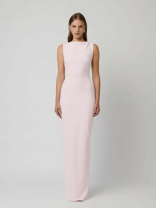 Effie Kats Verona Gown Iced Pink Size 8 - 8 / Pink - Dresses