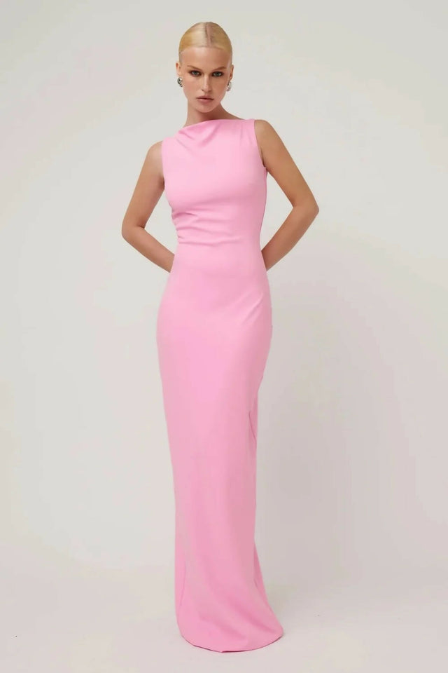 Effie Kats Verona Gown Pink Size 8 & 10 - Dresses