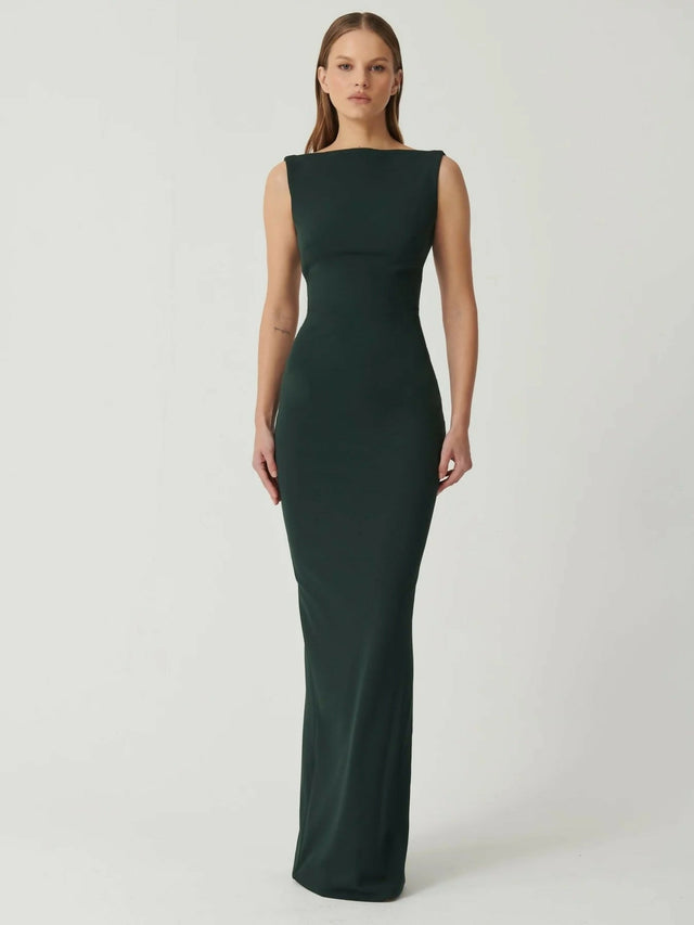Effie Kats Verona Gown Sacramento Green Size 10,12 - Dresses