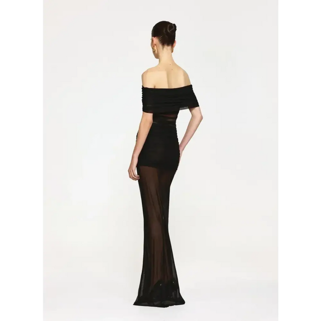 Effie Kats - Windsor Gown - Black - 10 / Black - Dresses