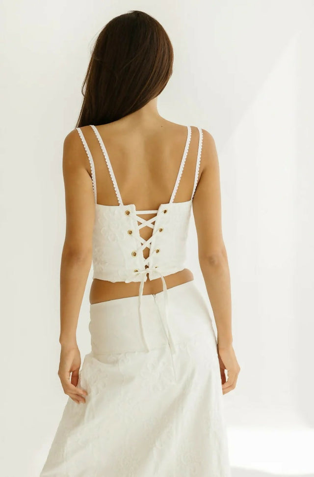 Eisha Collective Pippa Set - 8 / White - Outfit Sets